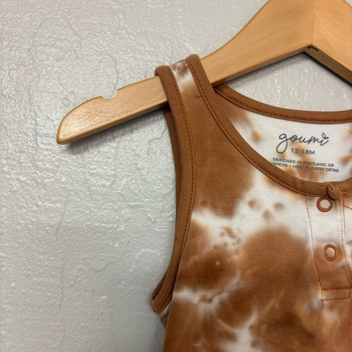 goumi romper tie-dye 12-18M