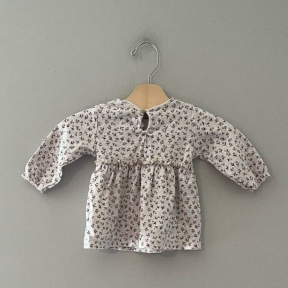 zara floral dress 3-6M