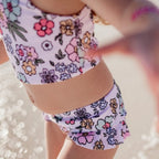 little haven cloth floral rashguard swim 12-18M