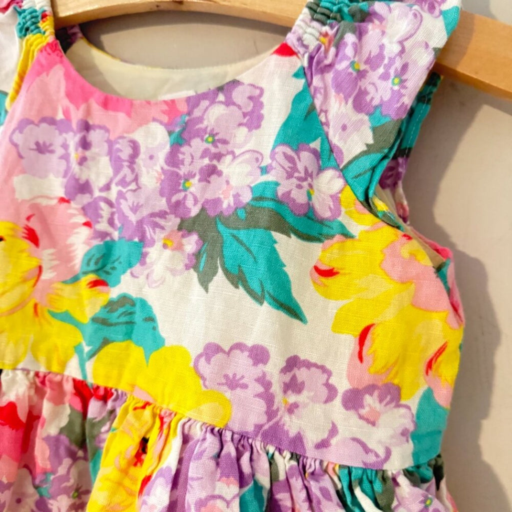 baby gap y2k vintage floral dress 2Y