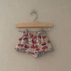 sesame street girls' elmo shorts 2T