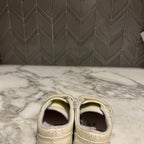 vans baby girls' cream shoes 4c