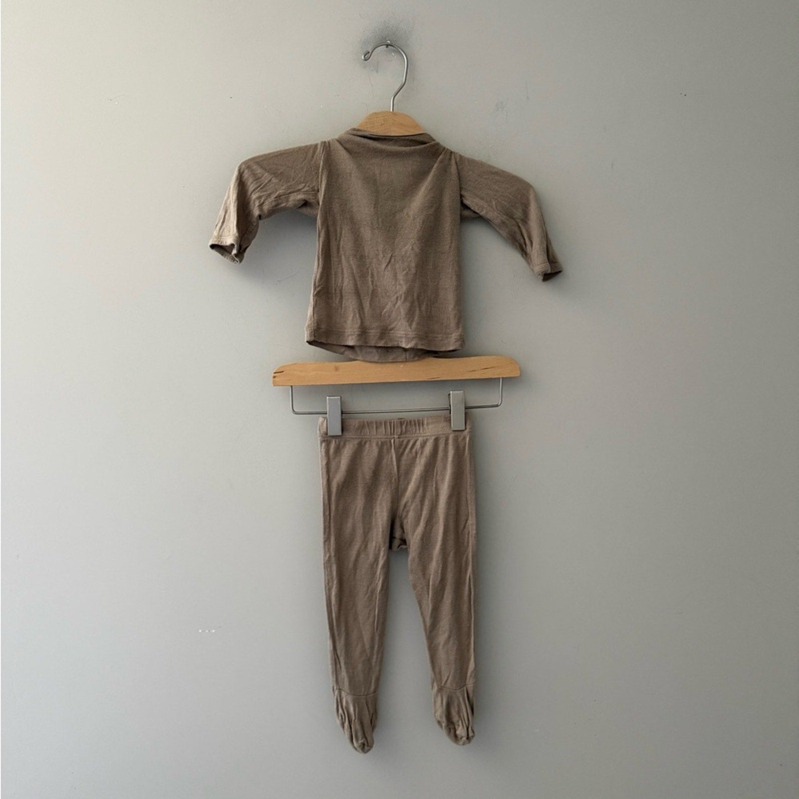 solly baby beige bamboo set 3-6M