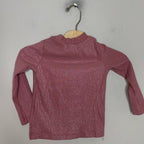 osk kosh b'gosh pink metallic tee 2T