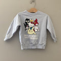 zara purple hello kitty sweatshirt 6-7Y