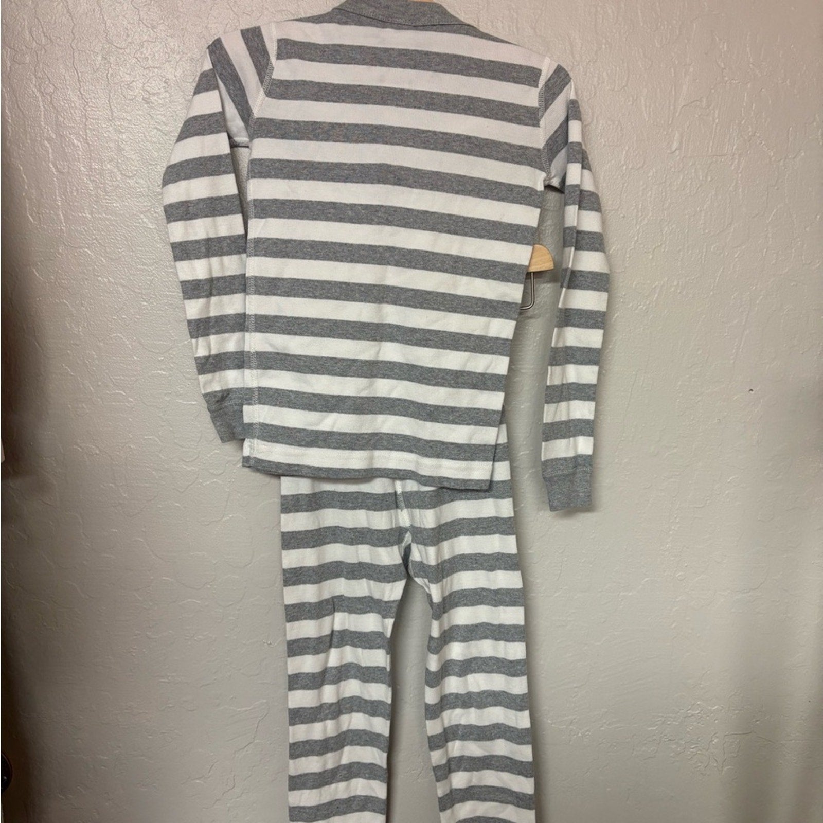 hanna andersson girls' pajama set 6-7Y