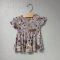 posh peanut bamboo bunny dress 6-12M