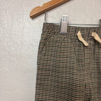 cotton on baby boys brown houndstooth pants 12-18M