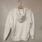 zara boys’ white garfield hoodie