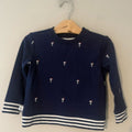 janie and jack x peanuts snoopy blue sweatshirt 3Y