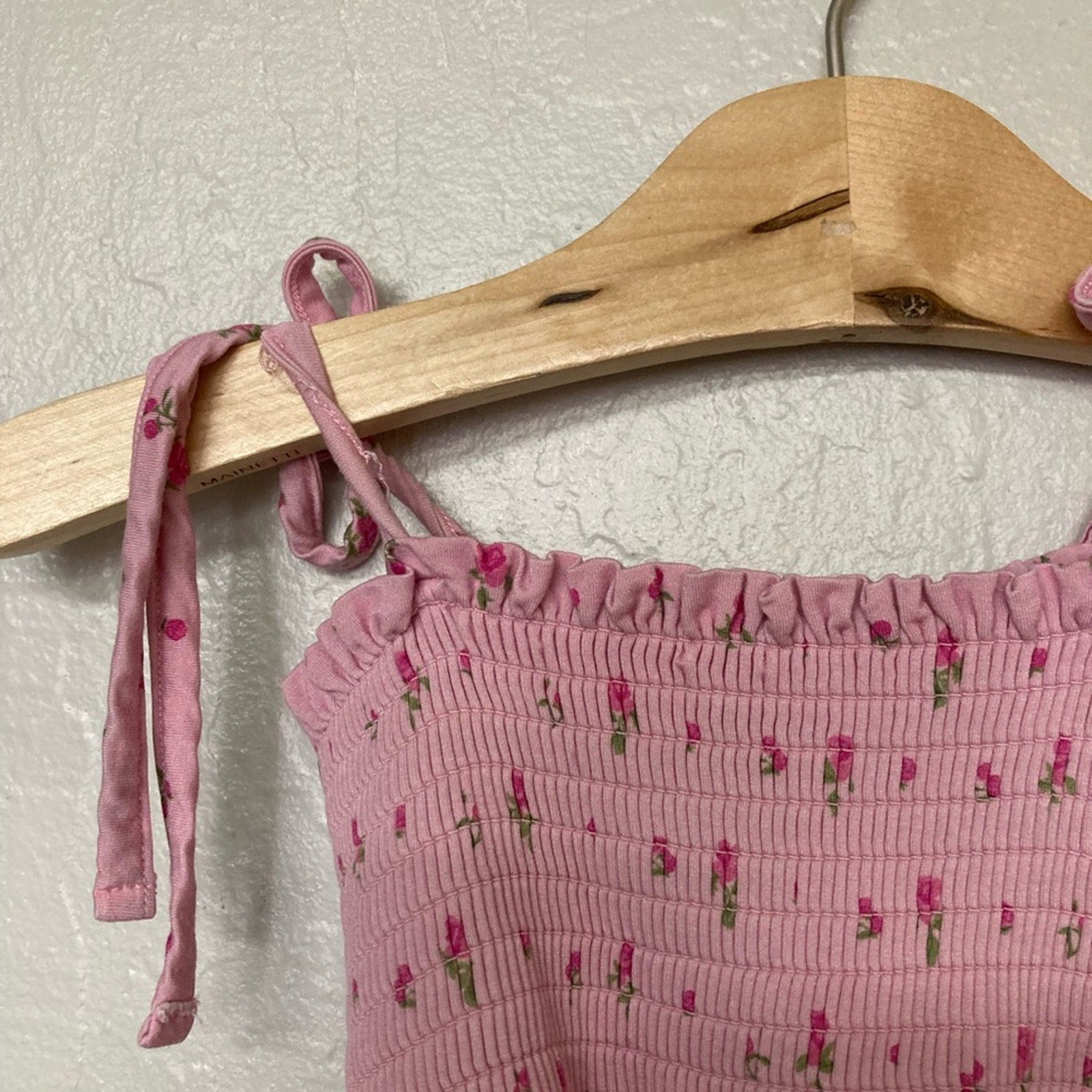 in my jammers romper twirl pink floral 12-18M