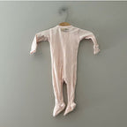 l'oved baby pink footie 0-3M
