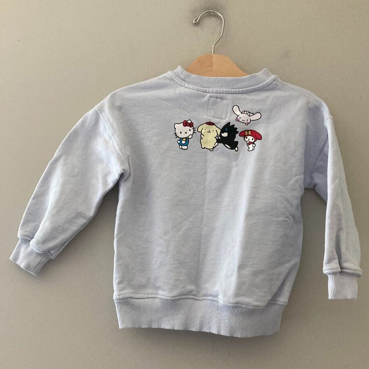 zara purple hello kitty sweatshirt 6-7Y