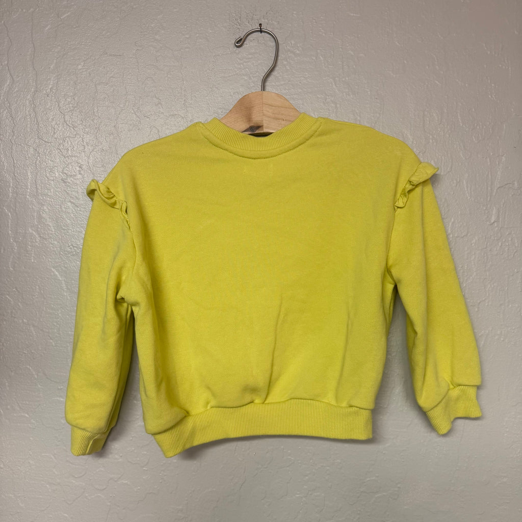 grayson mini yellow sweatshirt 4T