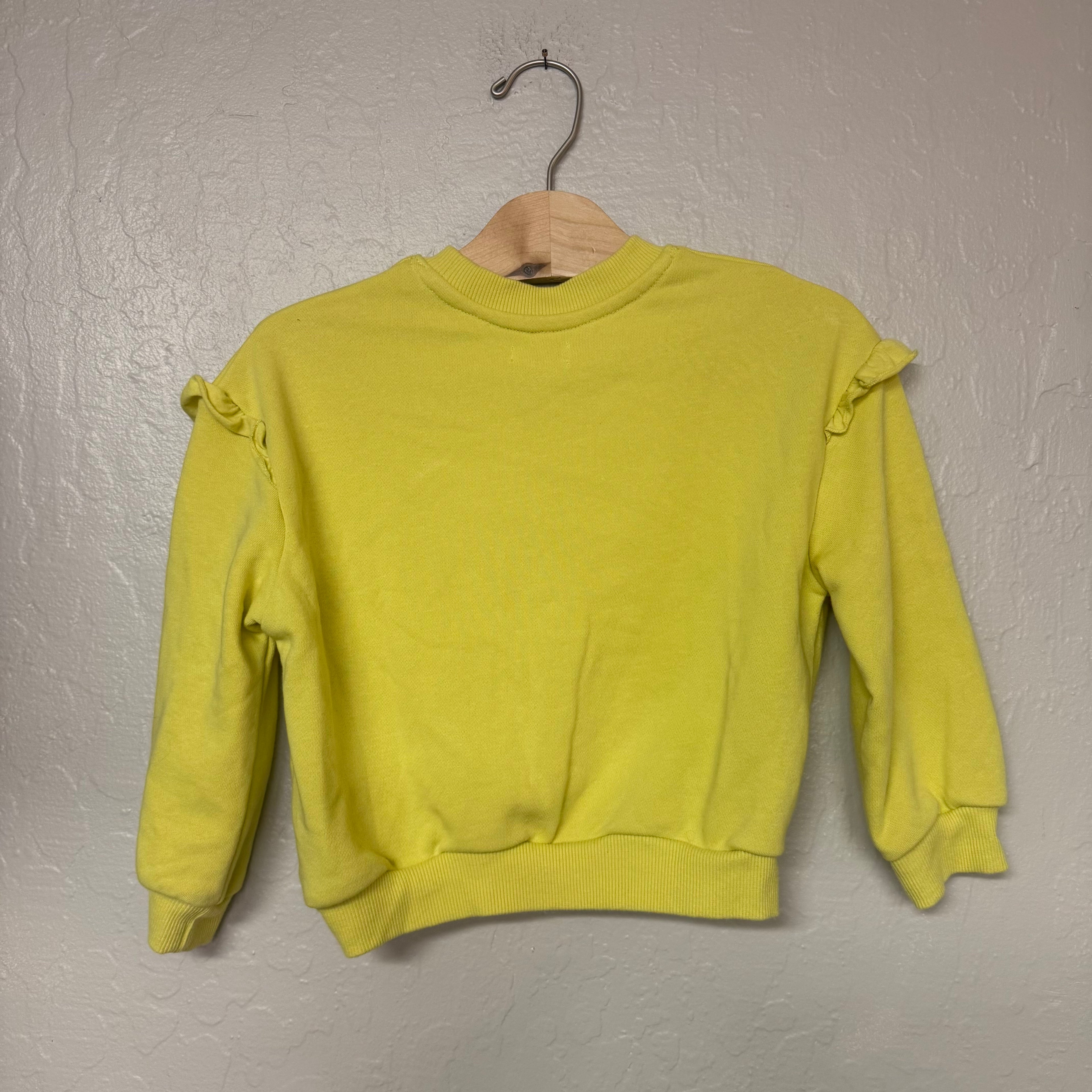 grayson mini yellow sweatshirt 4T