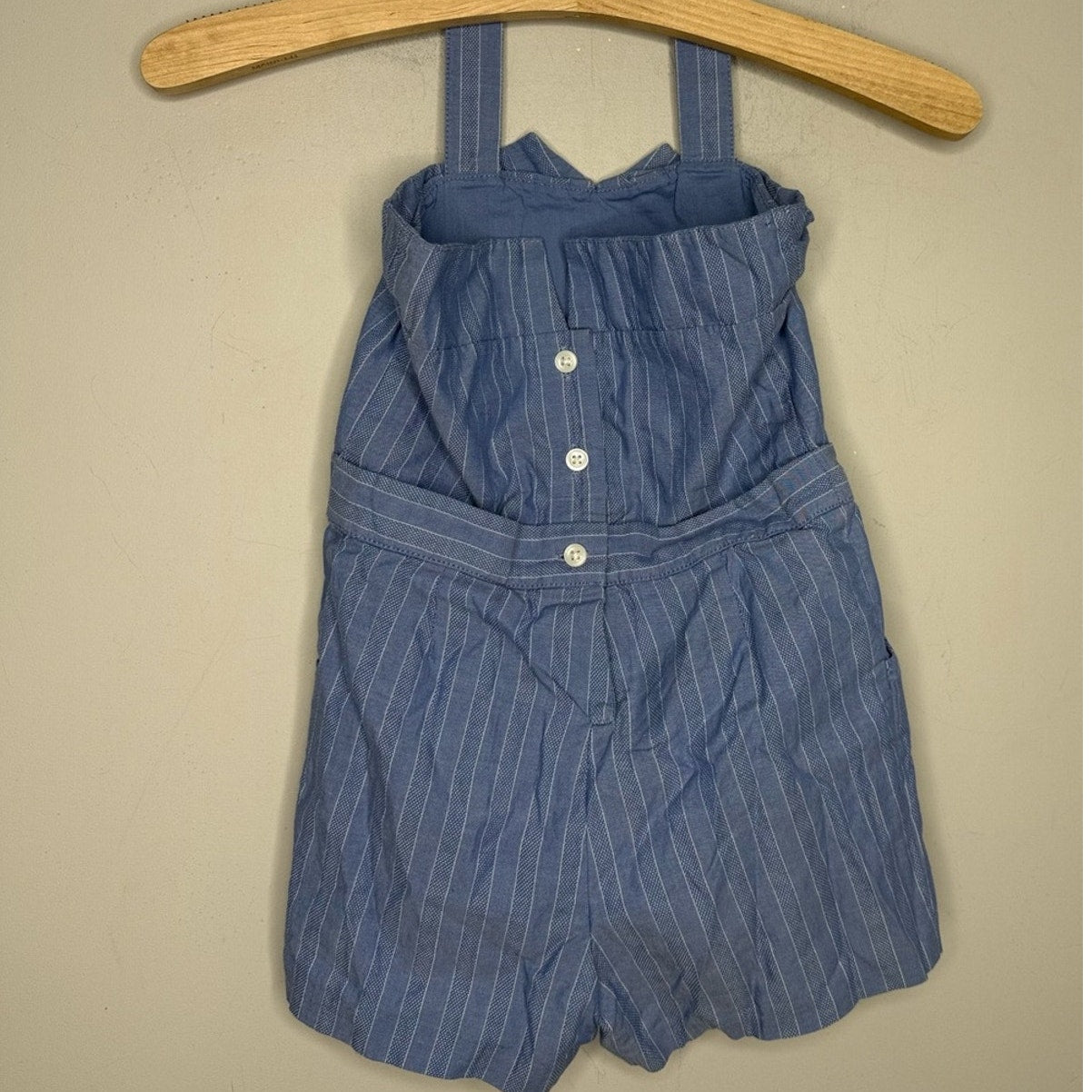 janie and jack girls' blue romper 18-24