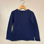 carter’s blue cardigan with colorful buttons 4Y