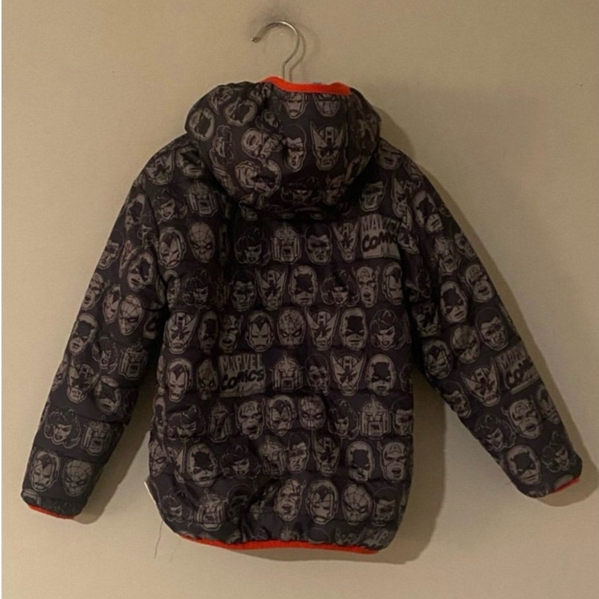 marvel boys' coat 5Y