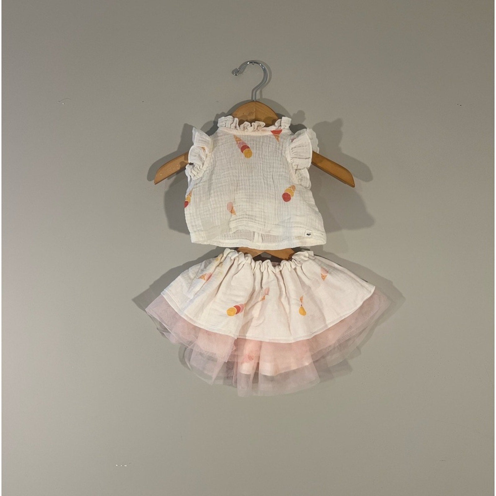 oh baby matching ice cream set 6-12M