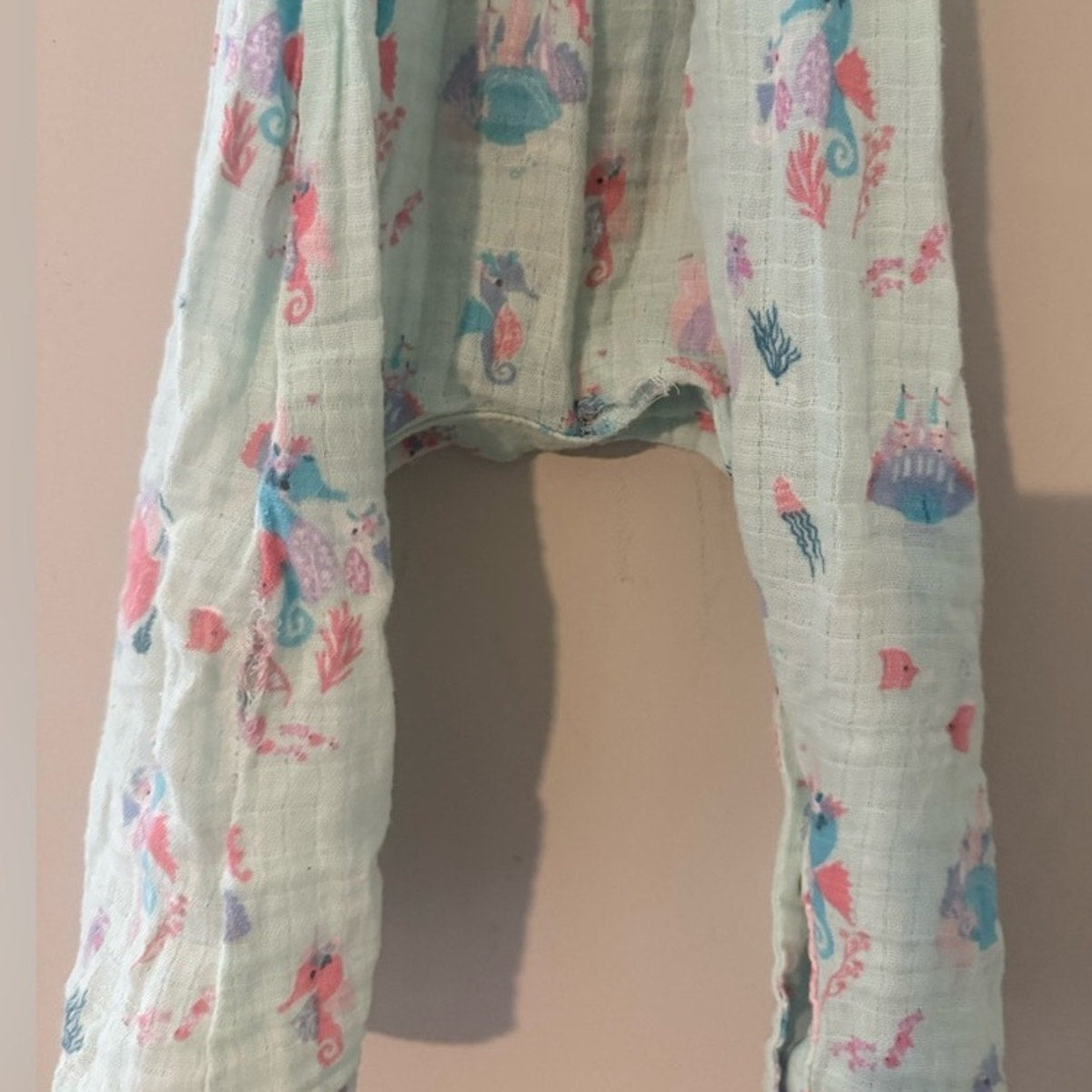 angel dear girls' romper seahorse 12-18M