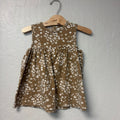 jamie kay neutral floral print dress 2Y