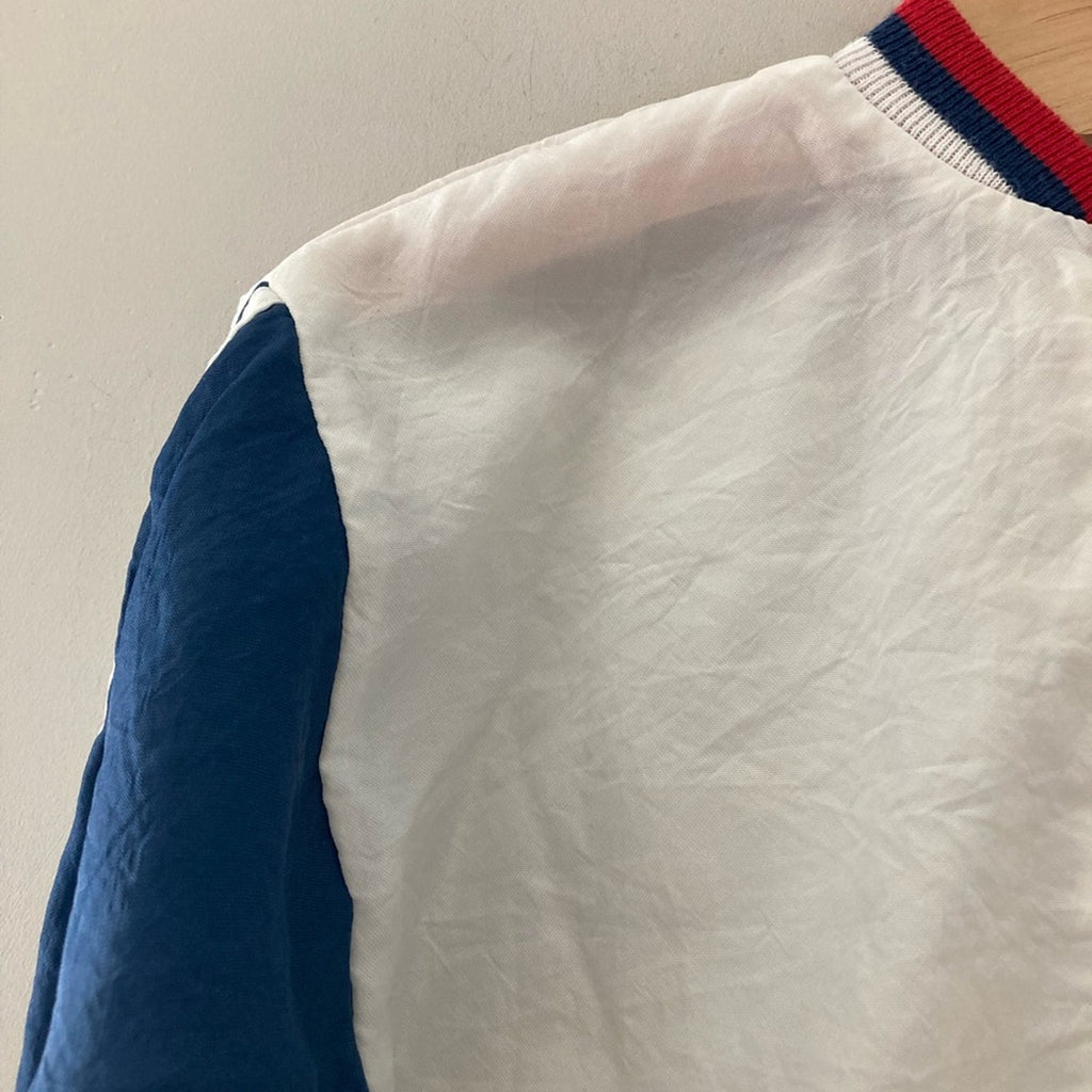 vintage white peanuts windbreaker jacket 6Y
