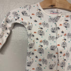 magnetic me elephant print footie 0-3M