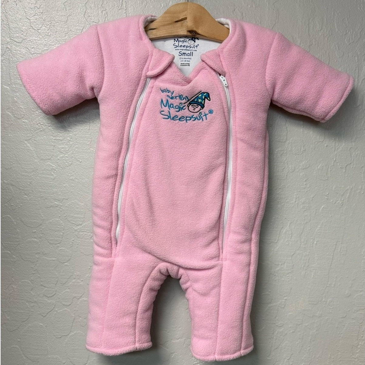 magic merlin pink sleep sack 3-6M