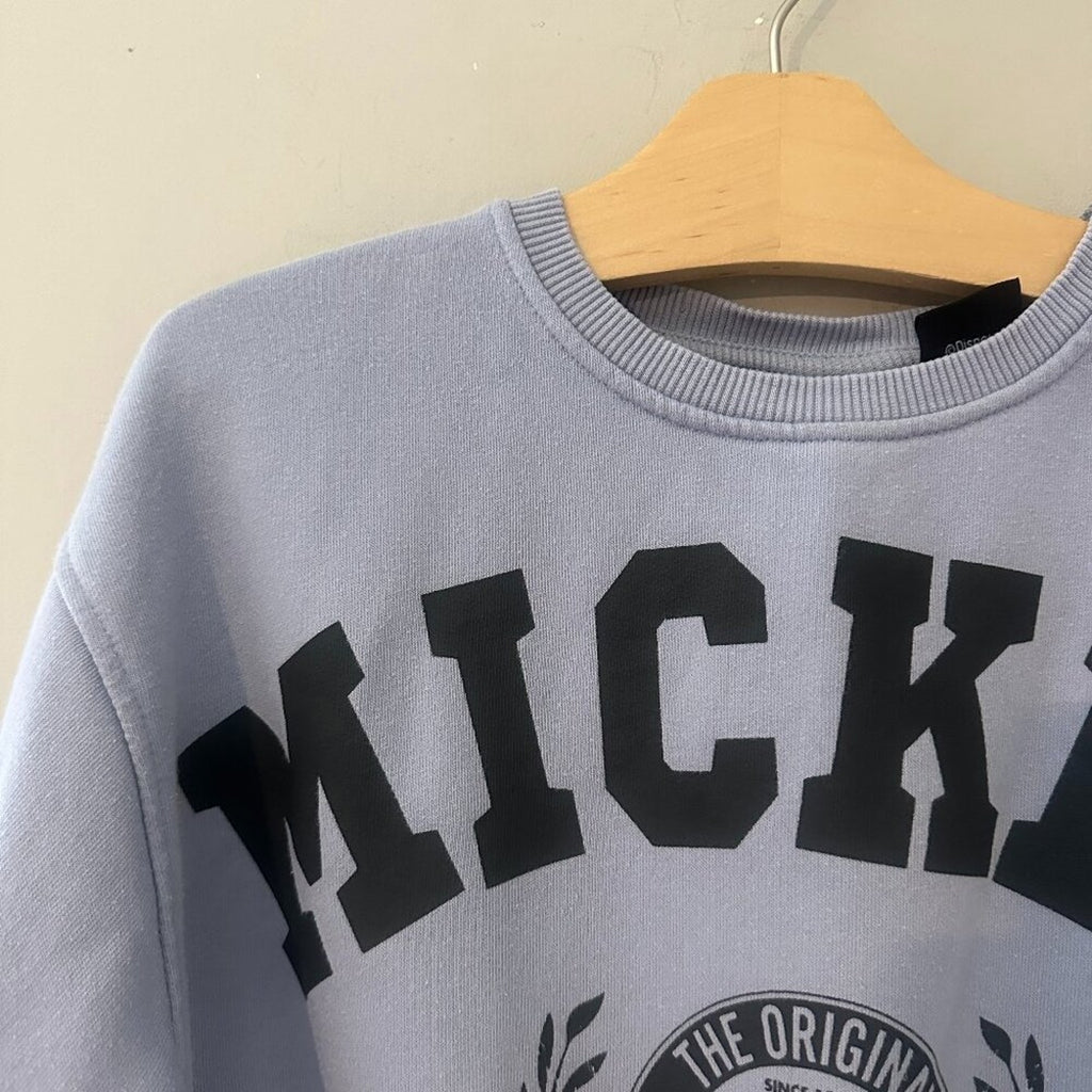 zara x disney mickey mouse sweatshirt combo dress 11-12Y