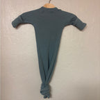 kate quinn blue knotted gown 0-3M