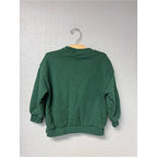 zara boys' green sweatshirt baseball 5Y