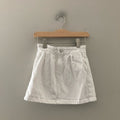 zara girls' white denim skirt 6Y