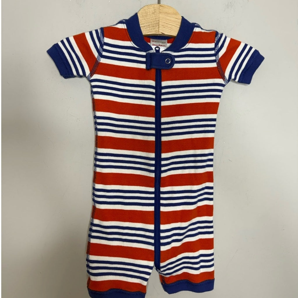 hanna andersson stripe shortie zippy 18-24M