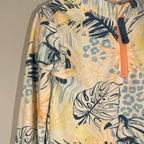 ruffle butts rashguard yellow floral 6Y