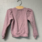 little sleepies girls' pink sweatshirt 3Y