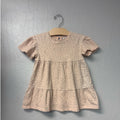zara pink tiered confetti dress 3-4Y confetti