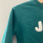 cat & jack green jolly sweatshirt 3T