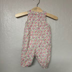 ralph lauren girls' floral romper 3M
