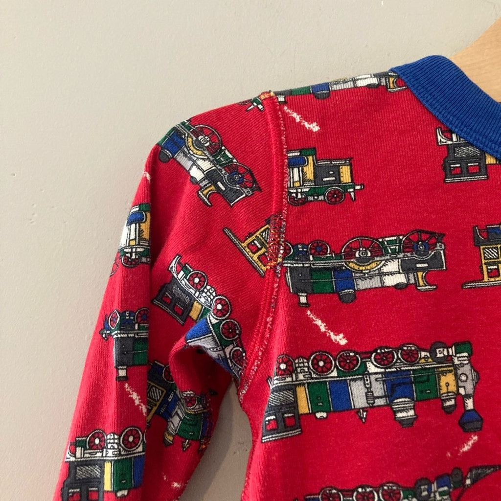 hanna andersson red holiday pajama set 10Y