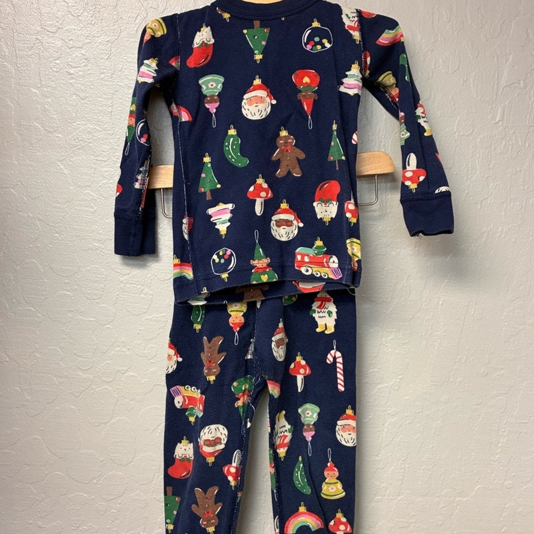 hanna gender neutral holiday ornament pajamas 3T