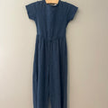 zara blue jumpsuit romper 7Y