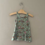 h&m green bunny unicorn tank dress 12-18M