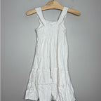 zara dress tiered white 6Y