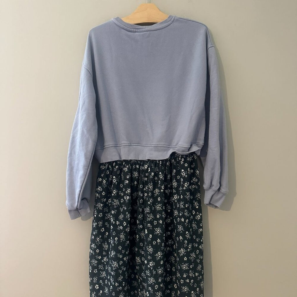 zara x disney mickey mouse sweatshirt combo dress 11-12Y