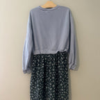 zara x disney mickey mouse sweatshirt combo dress 11-12Y