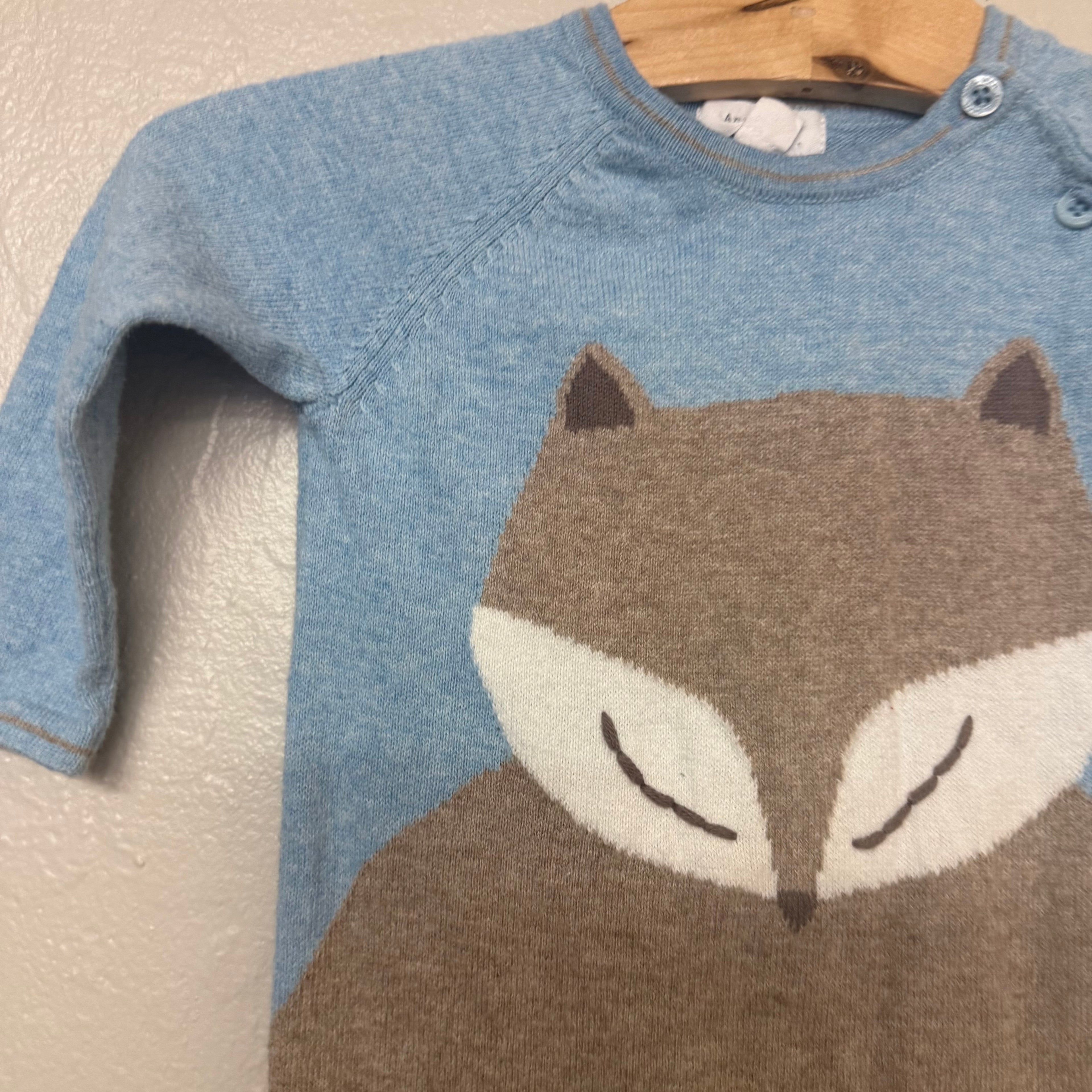 angel dear fox romper 6-12M