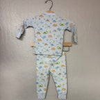 kissy kissy dinosaur pajama set