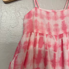 janie and jack pink romper 12-18M