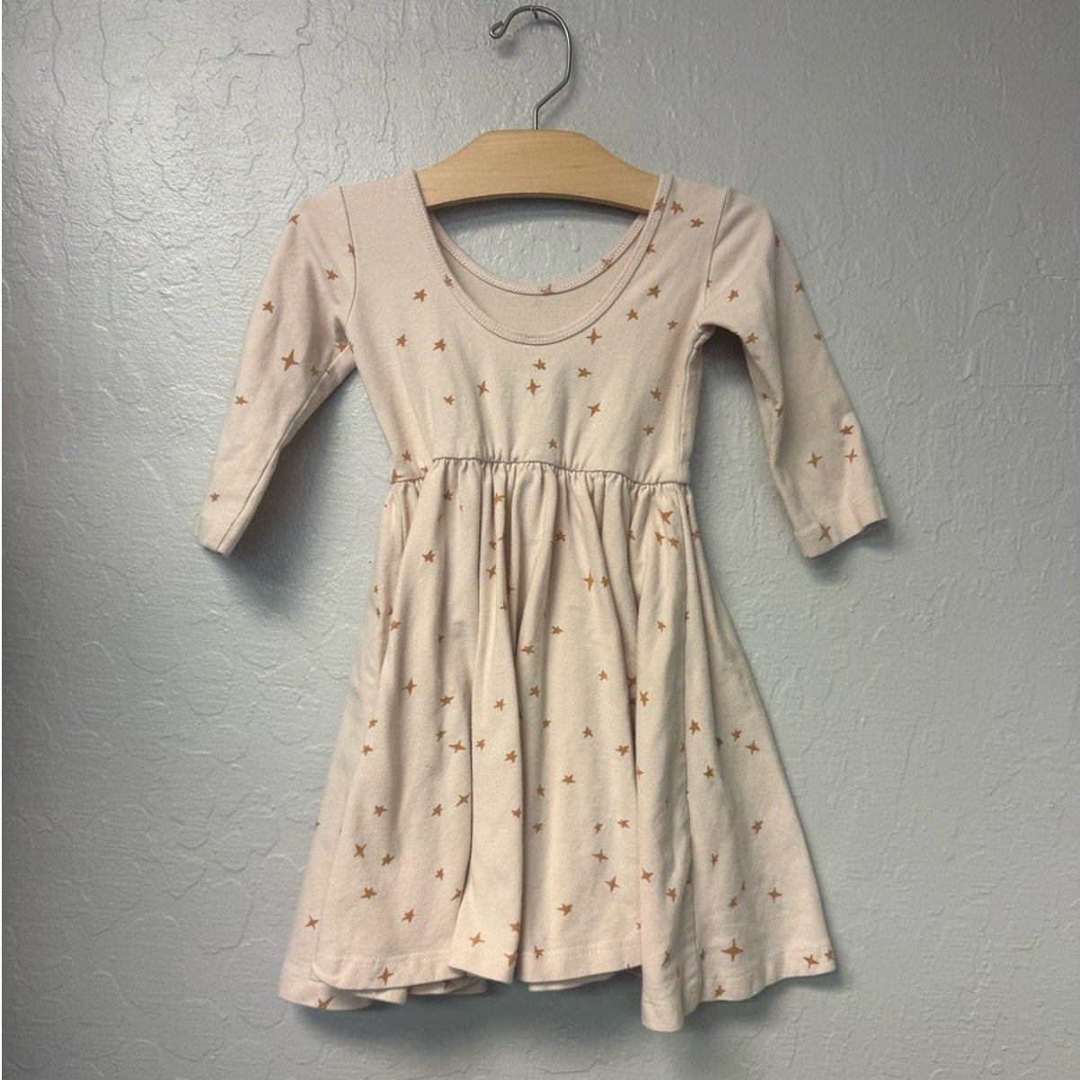 alice + ames cream stars twirl dress 4Y