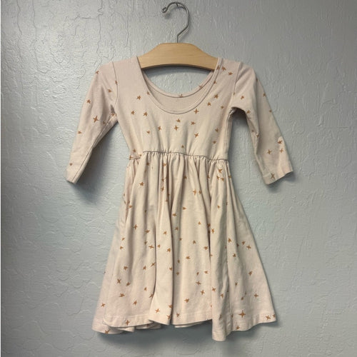 alice + ames cream stars twirl dress 4Y